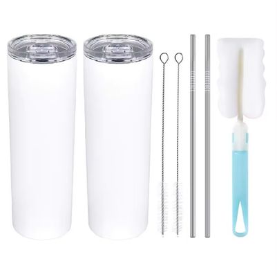 Botella de agua de acero inoxidable con tapa y paja Mejor venta de moda creativa personalizada 12oz 20oz 30oz taza