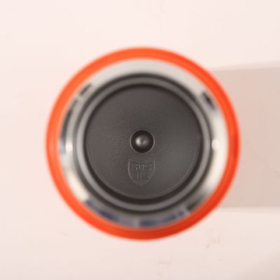 Taza recta 316 de acero inoxidable con tapa de resorte Botella de té portátil con filtro de té