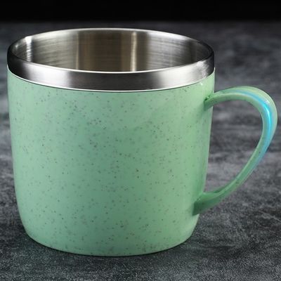 Impresión personalizada de logotipo Taza de acero inoxidable de doble capa para refrescos calientes y fríos