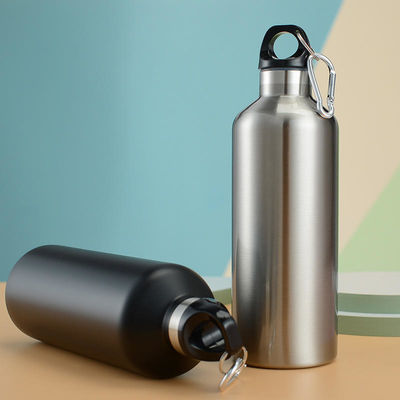 500 ml 750 ml de doble pared de acero inoxidable Vacuo gimnasio Botella de agua aislada Tazas tumbler