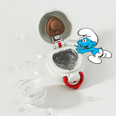 Acero inoxidable Kawaii Sport Bike Botella de agua aislada y respetuosa con el medio ambiente