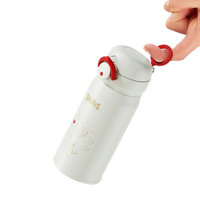 Acero inoxidable Kawaii Sport Bike Botella de agua aislada y respetuosa con el medio ambiente