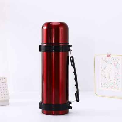 Flasca de vacío de acero inoxidable de doble pared personalizada para termosofón aislado de estilo deportivo