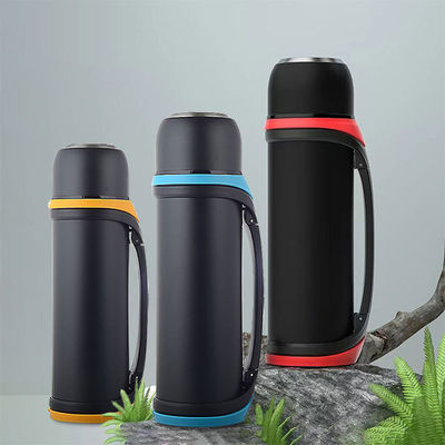 Taza de aislamiento al vacío de acero para botellas de agua de deporte al aire libre 1300g peso de taza desnuda hecha