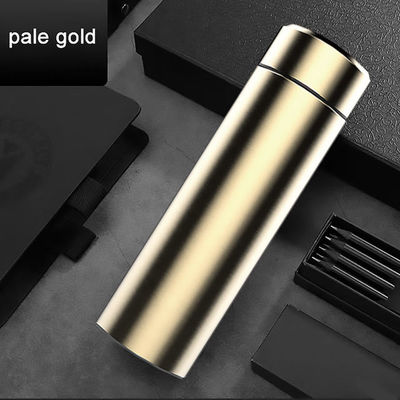 Taza de calibre alimenticio con tapa de acero inoxidable de aislamiento con taza de balas para bebidas calientes y frías