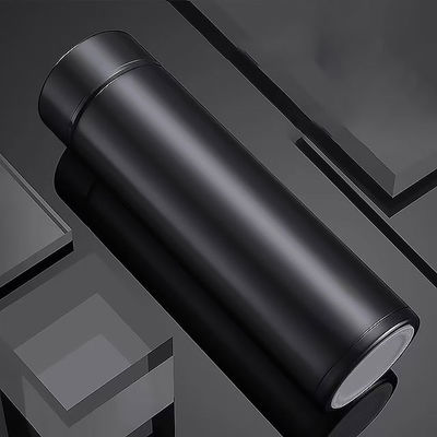 Taza de calibre alimenticio con tapa de acero inoxidable de aislamiento con taza de balas para bebidas calientes y frías