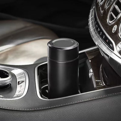 Botella de agua de vacío de acero inoxidable para bebidas calientes en el coche