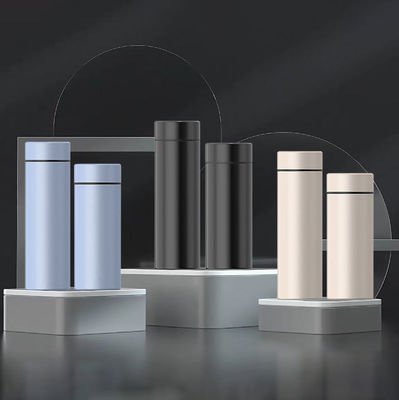 Botella de agua de vacío de acero inoxidable para bebidas calientes en el coche