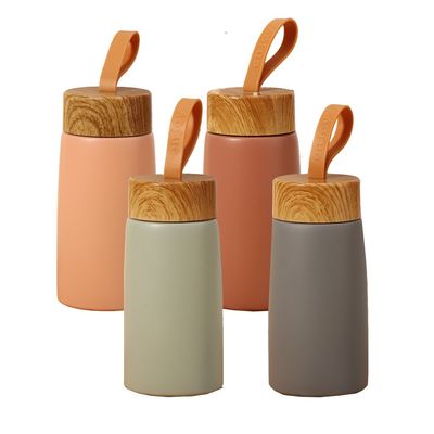 Flasco aislado al vacío 280ml Mini portátil de acero inoxidable de la botella de agua térmico de viaje