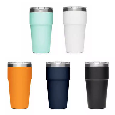 Taza de tumbler 16oz taza de cerveza 16oz 20oz 24oz 30oz 40oz de acero inoxidable todavía taza de vino tumbler