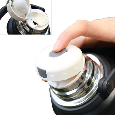 PP Grado alimenticio tapa de acero inoxidable aislado al vacío botella de agua deportiva para gimnasio fitness