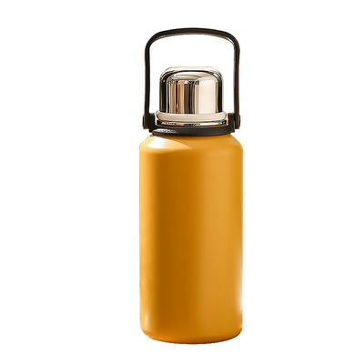 Botellas aisladas de acero inoxidable con doble pared de vacío Logotipo personalizado para senderismo