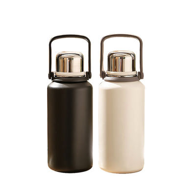 Botellas aisladas de acero inoxidable con doble pared de vacío Logotipo personalizado para senderismo