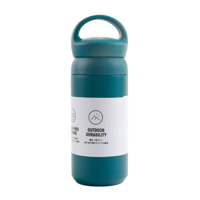 Flascos de vacío de acero inoxidable, tazas de café aisladas con mango para volver a la escuela