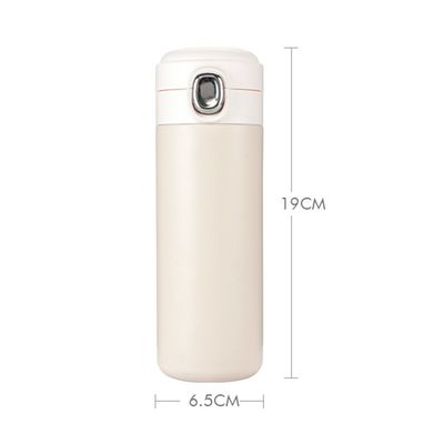 500 ml de botella de agua de vacío de acero inoxidable con color sólido y muestra proporcionada