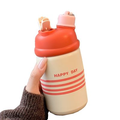 Taza térmica aislada de acero inoxidable de 500 ml de alta apariencia