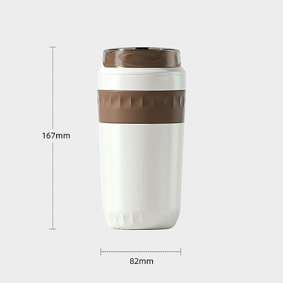 Taza de oficina personalizable con pared doble Taza térmica nórdica para aventuras al aire libre