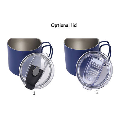 Tazas de café de acero de estilo clásico aisladas térmicamente y selladas al vacío para viajes por carretera