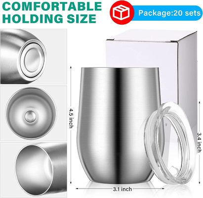 350 ml de acero inoxidable para el vino La mejor opción para acampar y viajar al aire libre