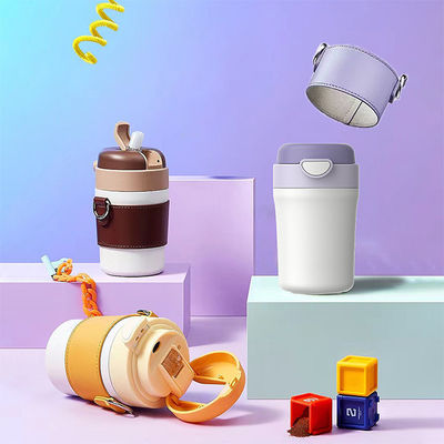 Producción de vacío Taza de viaje portátil de acero inoxidable con taza de succión sin derrame