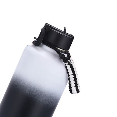 Botella de agua de acero inoxidable aislada de metal gimnasio Gran capacidad para todas las necesidades de acondicionamiento físico