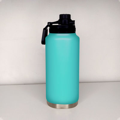 Botella de vacío aislada de 1000 ml Botella de tumbler de acero inoxidable con logotipo personalizado
