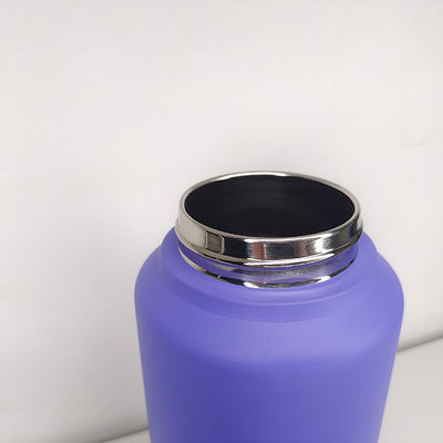 Botella de vacío aislada de 1000 ml Botella de tumbler de acero inoxidable con logotipo personalizado