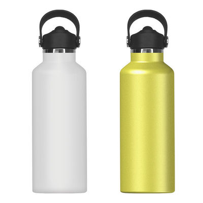 Botella de agua aislada de acero inoxidable de 650 ml Diseño moderno para niños activos y al aire libre