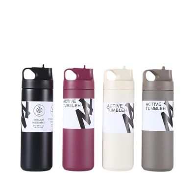 550ml de acero inoxidable Flascos de vacío aislados Termósidos para el deporte de doble pared