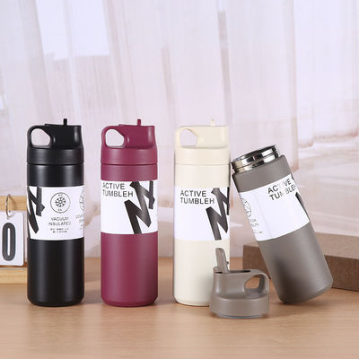 Equipado con recubrimiento anticorrosión 550 ml Flascos de vacío para la botella de agua aislada al vacío