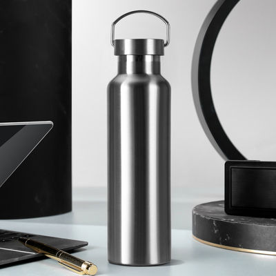 Flasco de vacío de acero inoxidable de impresión completa personalizado para viajes y función ecológica