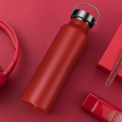 Flasco de vacío de acero inoxidable de impresión completa personalizado para viajes y función ecológica