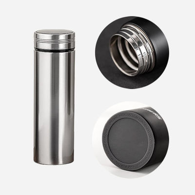 Tomadores aislados de acero inoxidable Taza de café Bebidas inteligentes con temperatura digital
