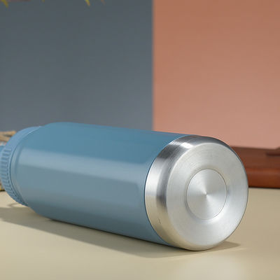 Flasca térmica de vacío de acero inoxidable Oem Botella de agua recubierta de polvo de vacío para deportes