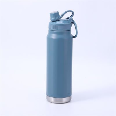 Flasca de vacío de acero inoxidable de tipo metálico Flasca térmica deportiva aislada botella de agua de 32 oz