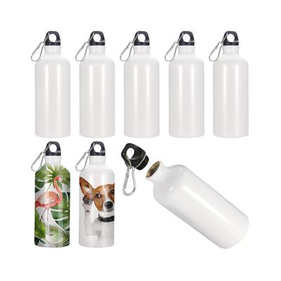 Colorida copa de excursión de metal de 20 oz Bpa botella de agua deportiva de aluminio libre para ecológico