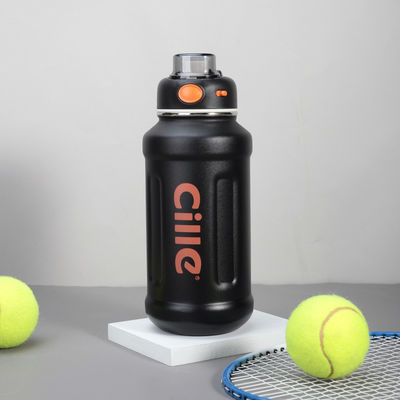 A todas las personas se les encanta esta botella de agua deportiva de acero inoxidable 304 con paja