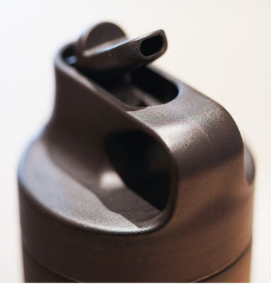 Acampada al aire libre Taza recta de doble pared de acero inoxidable de agua al vacío con paja