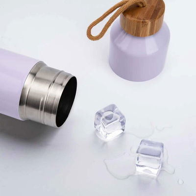 Taza térmica de acero inoxidable 500 ml para acampar fácil de limpiar y separar OEM aceptado