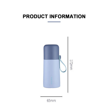 Botella de agua aislada de acero inoxidable 304 portátil para estilo de vida activo