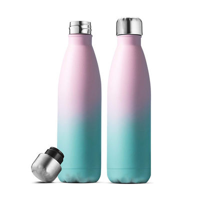 Botella de vacío de acero inoxidable de doble pared de 500 ml para mantener las bebidas calientes o frías