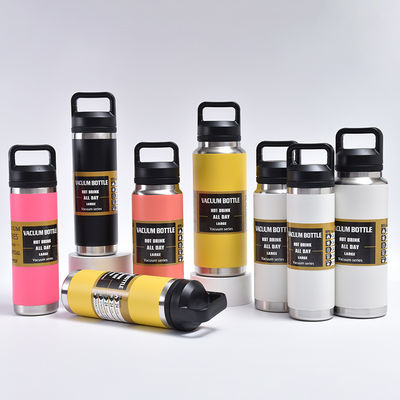 600ml/800ml/1100ml Botellas de agua aisladas de acero inoxidable para todas las personas aplicables