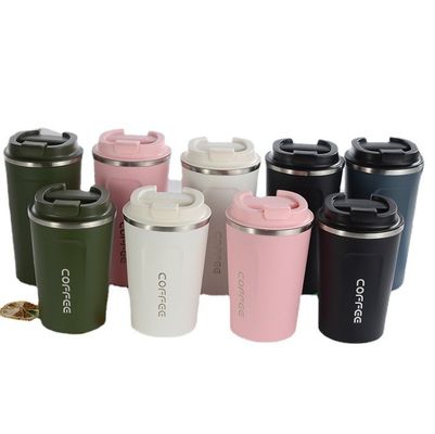 Taza de café aislada al vacío para taza de acero inoxidable personalizada