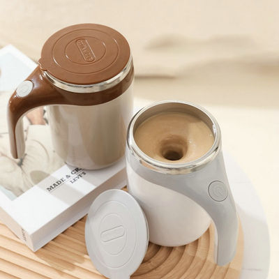 Logotipo personalizado aceptable Taza perfecta de batidora eléctrica caliente 380ml para la oficina