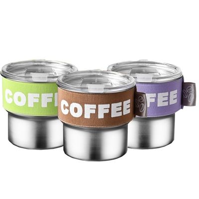 400 ml de acero inoxidable 304 térmico aislado vacío tumbler de viaje de las tazas de coche para MUGS