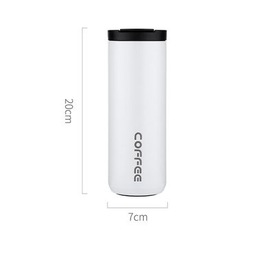 304 Taza de café aislada de acero inoxidable interior y 201 exterior para necesidades empresariales
