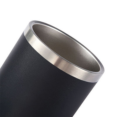 Taza de viaje de acero inoxidable con rendimiento térmico y aislamiento