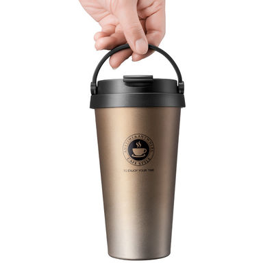 500 ml de inoxidable tumbler de acero de aislamiento taza botella de taza de café en estilo de diseño clásico
