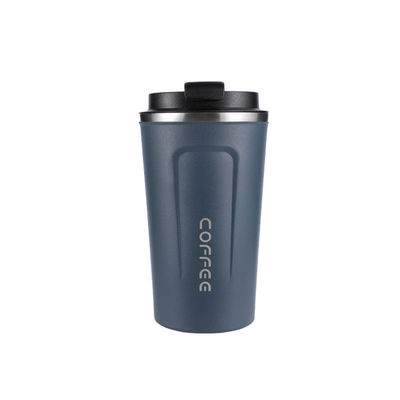 Impresión de logotipo personalizado Taza aislada al vacío con tapa para botella de agua de acero inoxidable