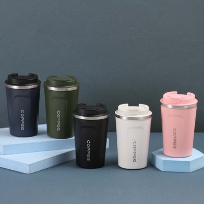 Personalizar el logotipo aceptable moda de lujo termal de metal taza de café regalo producción de tazas